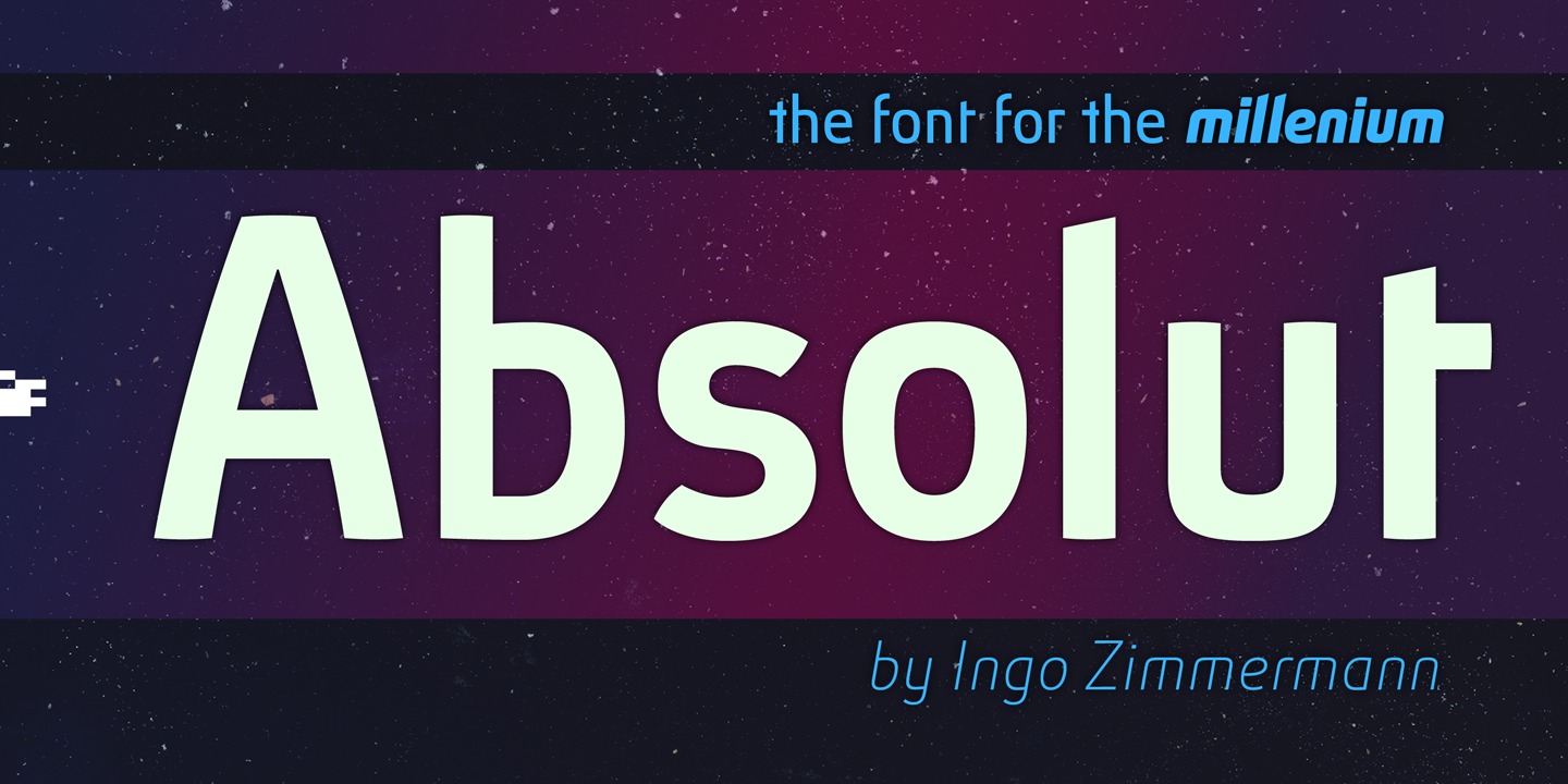 Example font Absolut Pro #1